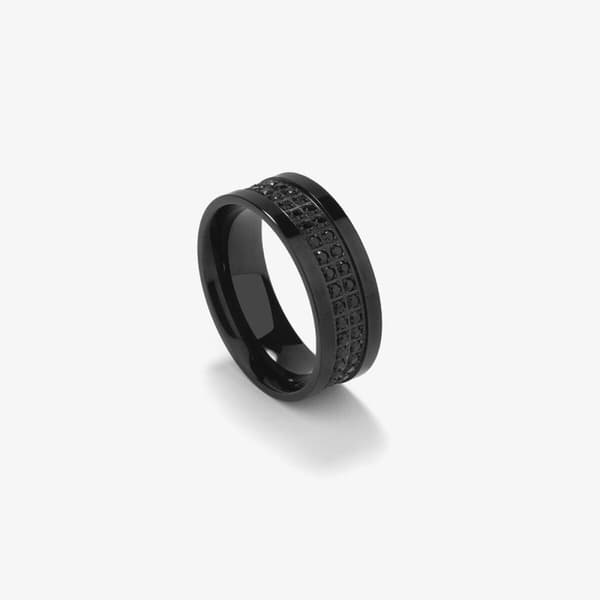 Herr ring Radiant RH000183-26 26 Svart