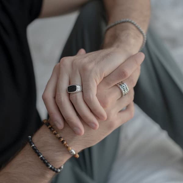 Ring til mænd Albert M. WSOX00077.BS-22 22