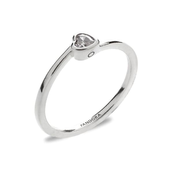 Ring til kvinder Pandora 199267C02-56 16 Sølvfarvet