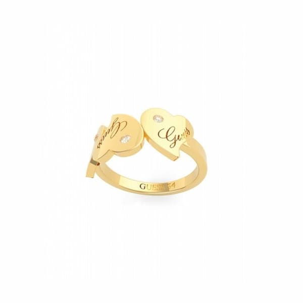 Ring til kvinder Guess UBR79013-54 14 Gylden
