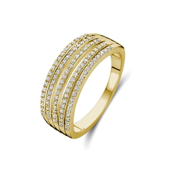 Ring til kvinder New Bling 9NB-1431-58 18 Gylden