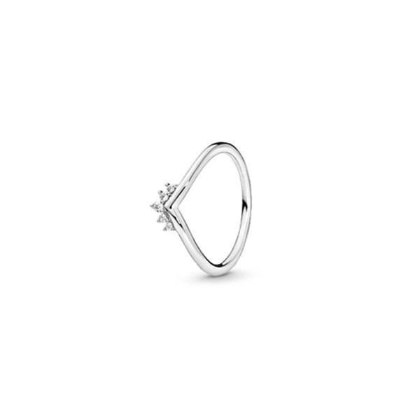 Ring til kvinder Pandora 198282CZ-56 16 Sølvfarvet