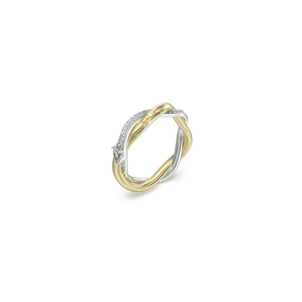 Naisten sormus Guess JUBR05068JWYGRH56 16 Kullattu