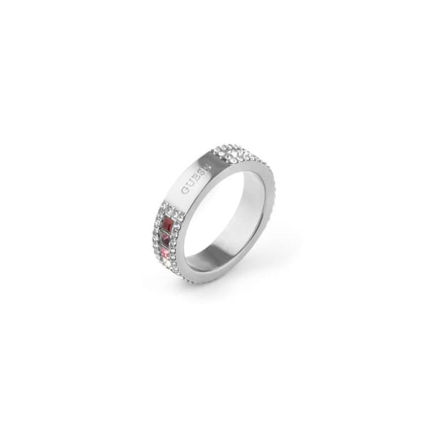 Ring til kvinder Guess JUBR04676JWRHMC56 Sølvfarvet 16