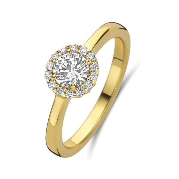 Ring til kvinder New Bling 9NB-1538-54 14 Gylden