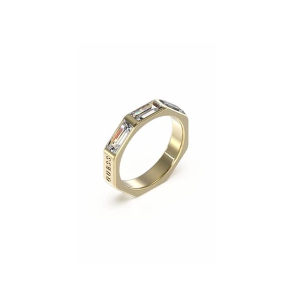 Ring til kvinder Guess JUBR03174JWYG52 12 Gylden