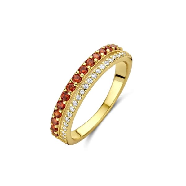 Naisten sormus New Bling 9NB-1578-54 14 Kullattu