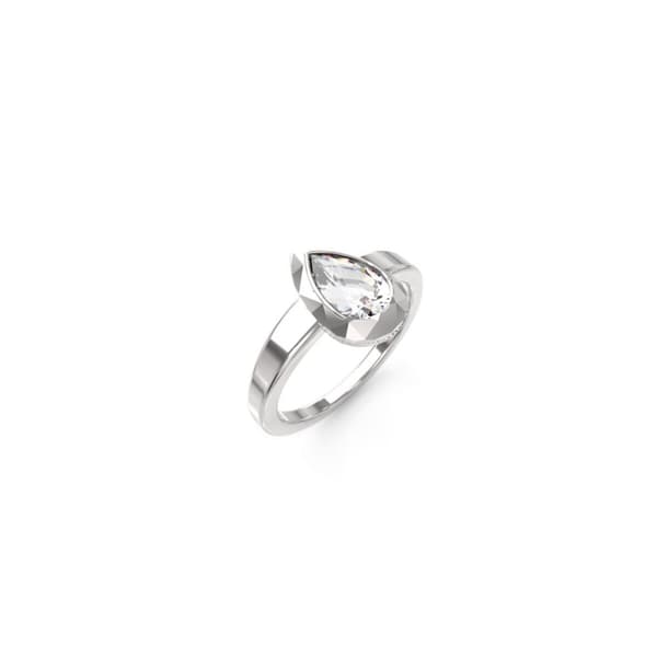 Ring til kvinder Guess JUBR05248JWRH56 16 Sølvfarvet