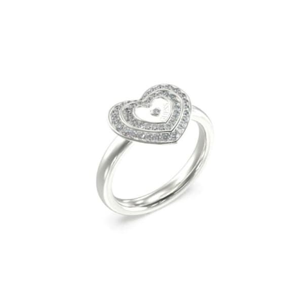 Damring Guess JUBR04034JWRH52 Silvrig