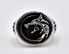 RING SIGNET VARGKAMP NORDISK GOTISK 501