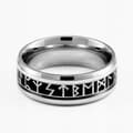 Miniatyrbillede 2 af 6: Viking SIGNETRING NORDISK Amulet RUNE 466