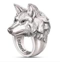 Pikkukuva 2 / 5: VIKING Nordic RING Wolf Freki Geri 153