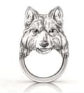 Pikkukuva 1 / 5: VIKING Nordic RING Wolf Freki Geri 153