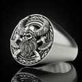 Miniatyrbild 5 av 9: RING SIGNET NORDISK VIKINGKAMPSYXA 149