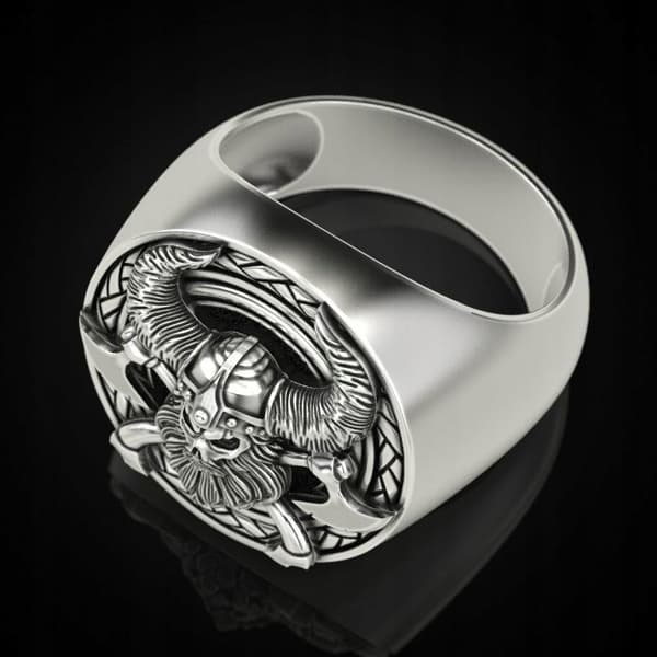 RING SIGNET NORDISK VIKINGKAMPSYXA 149