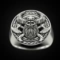 Miniatyrbild 7 av 9: RING SIGNET NORDISK VIKINGKAMPSYXA 149