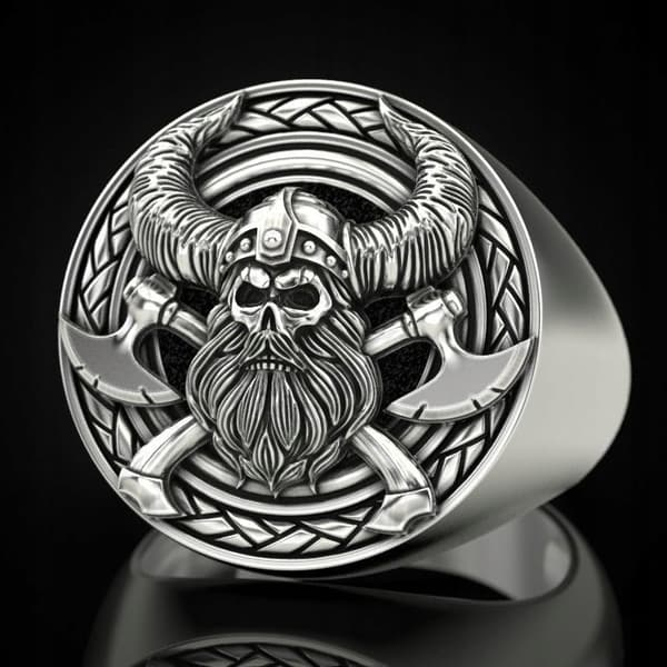 RING SIGNET NORDISK VIKINGKAMPSYXA 149