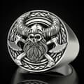 Miniatyrbild 8 av 9: RING SIGNET NORDISK VIKINGKAMPSYXA 149