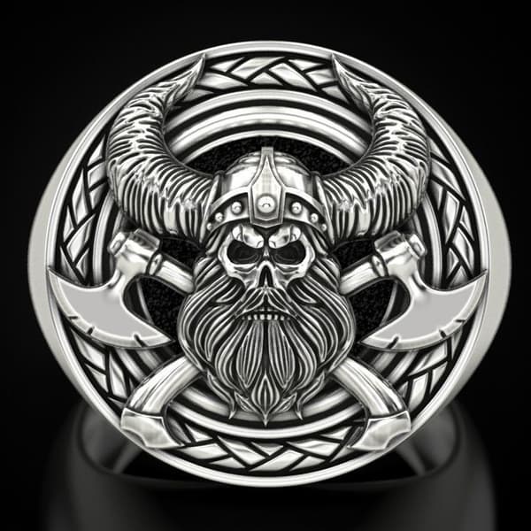 RING SIGNET NORDISK VIKINGKAMPSYXA 149