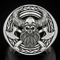 Miniatyrbild 2 av 9: RING SIGNET NORDISK VIKINGKAMPSYXA 149