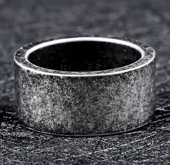 RING Stål Silver VIKING 316L AMULET 145