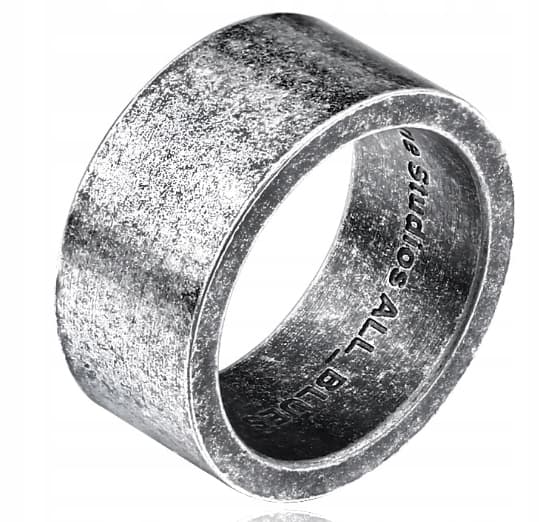 RING Stål Silver VIKING 316L AMULET 145