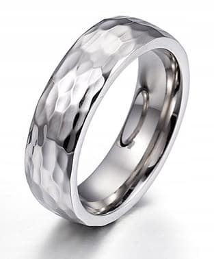 SILVERRING VIGSELRING STÅL 316L storlek 17