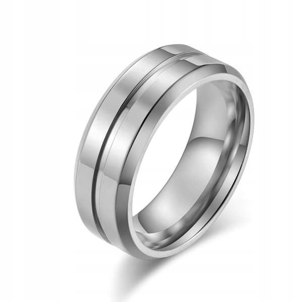VIGSELRING SILVER STÅLSMYCKEN 316L storlek 28 EU28 US12