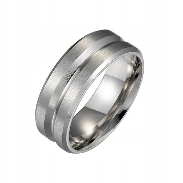 VIGSELRING SILVER STÅLSMYCKEN 316L storlek 28 EU28 US12