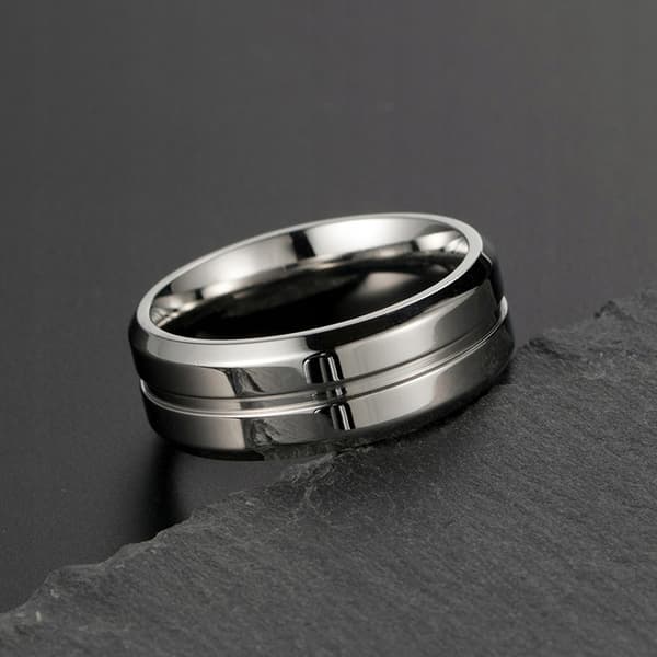 VIGSELRING SILVER STÅLSMYCKEN 316L storlek 28 EU28 US12