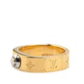 Miniatyrbilde 2 av 7: Pre-owned Louis Vuitton Gold Plated Monogram Engraved Nanogram Ring Gold