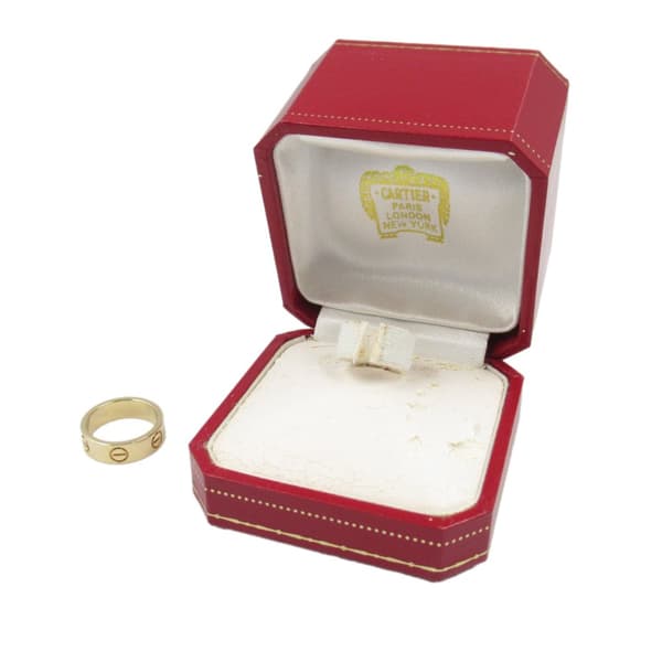 Pre-owned Cartier 18K Yellow Gold Classic Love Ring Gold