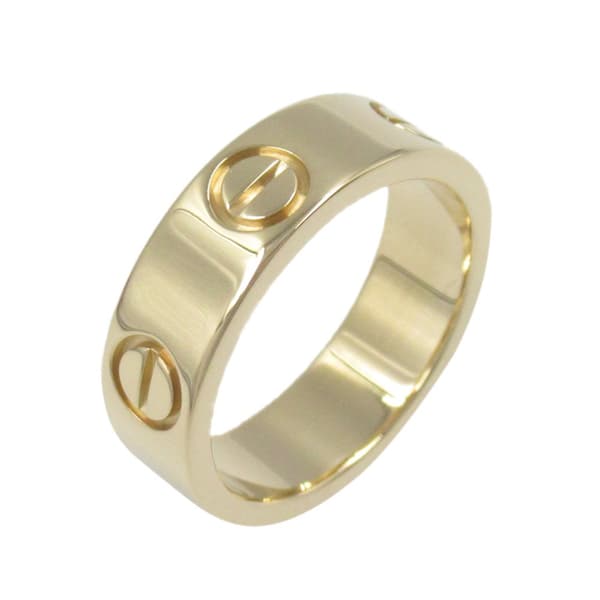 Pre-owned Cartier 18K Yellow Gold Classic Love Ring Gold