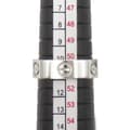 Miniatyrbillede 4 af 5: Pre-owned Cartier Platinum Classic Love Ring Silver