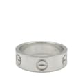 Miniatyrbillede 1 af 5: Pre-owned Cartier Platinum Classic Love Ring Silver
