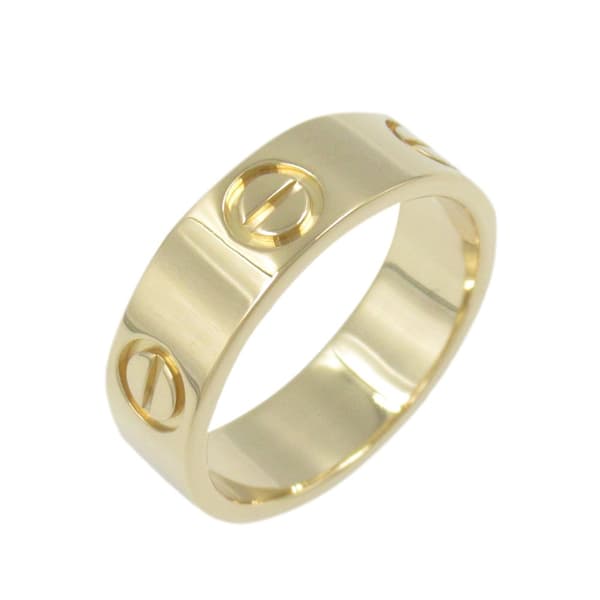Pre-owned Cartier 18K Yellow Gold Classic Love Ring Gold