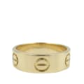 Miniatyrbillede 1 af 4: Pre-owned Cartier 18K Yellow Gold Classic Love Ring Gold