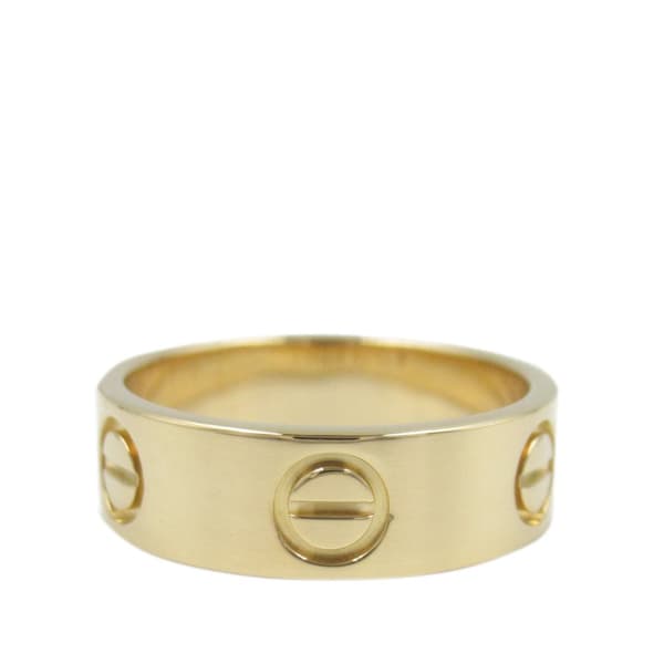 Pre-owned Cartier 18K Yellow Gold Classic Love Ring Gold