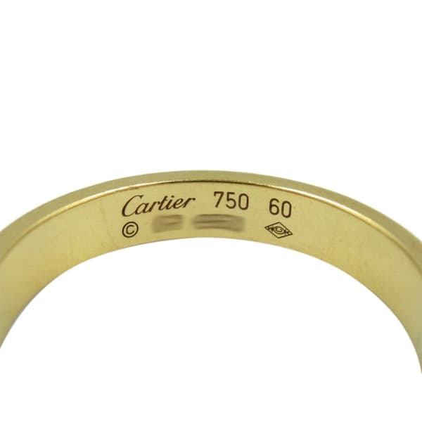 Pre-owned Cartier 18K Yellow Gold Small Love Ring Gold