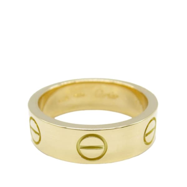 Pre-owned Cartier 18K Yellow Gold Classic Love Ring Gold