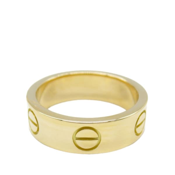 Pre-owned Cartier 18K Yellow Gold Classic Love Ring Gold