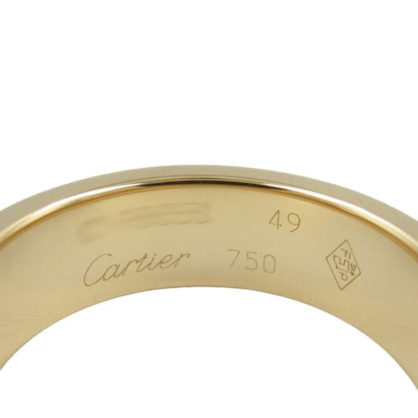 Pre-owned Cartier 18K Yellow Gold Classic Love Ring Gold