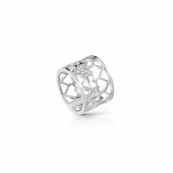 Naisten sormus Guess UBR85006-54 14 Hopeinen