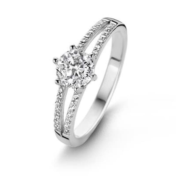 Damring New Bling 9NB-0267-56 16 Silvrig