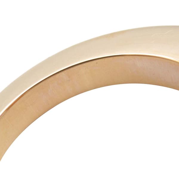 Pre-owned Cartier 18K Rose Gold Menotte Ring Pink