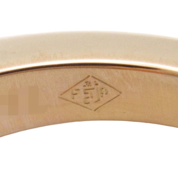 Pre-owned Cartier 18K Rose Gold Menotte Ring Pink