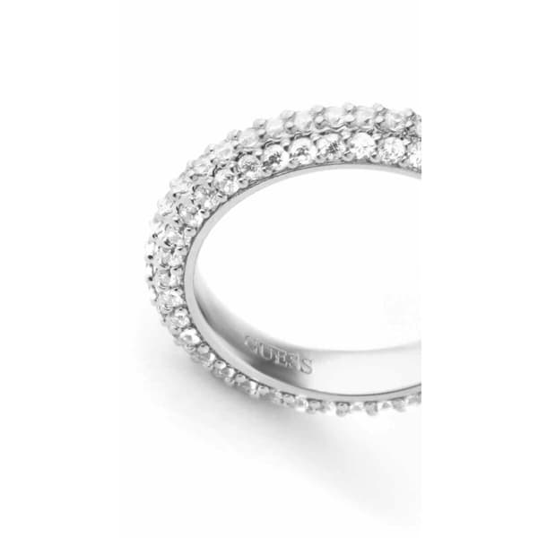 Naisten sormus Guess JUBR04672JWRH52 12 Hopeinen
