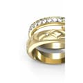 Miniatyrbillede 2 af 3: Ring til kvinder Guess JUBR04586JWYG52 12 Gylden