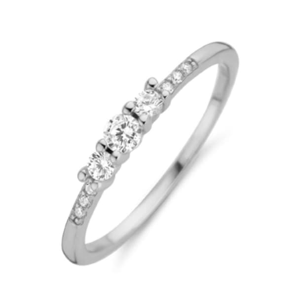 Naisten sormus New Bling 9NB-0388-50 10 Hopeinen