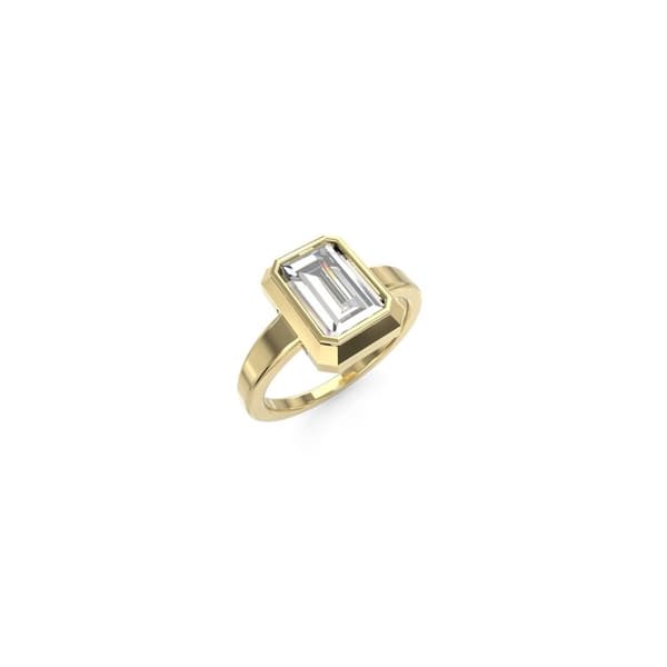 Naisten sormus Guess JUBR05251JWYG56 Kullattu 16